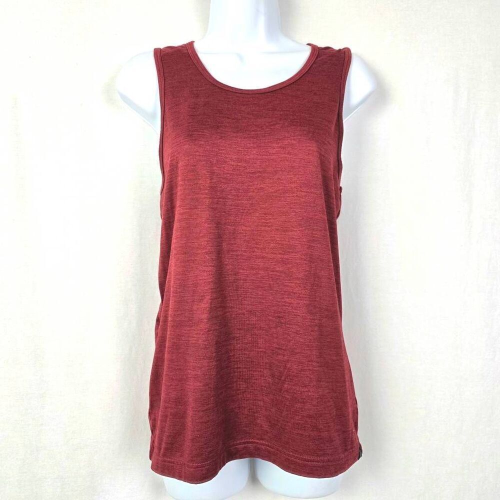 Gaiam Red Tank Top S Athletic Stretch Yoga Active